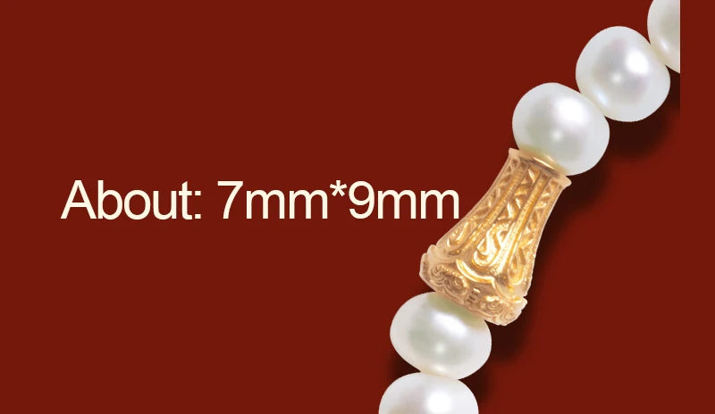 Freshwater White Pearl Hand-Strung Bracelet｜Mother's Day Gift