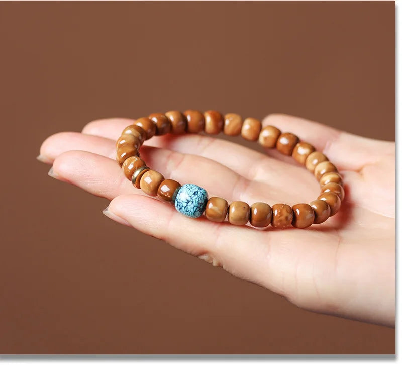 Gobi Bodhi Pearl Prayer Bracelet Desert Talisman