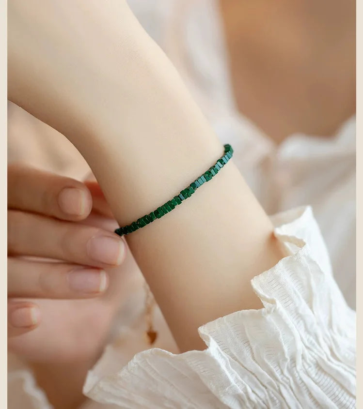 Lapis Lazuli Gem Choker — Small Stone Clavicle Necklace