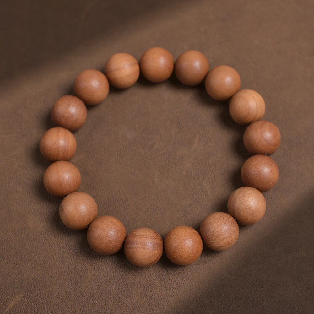 Old Mountain Lucky Sandalwood Prayer Beads Bracelet