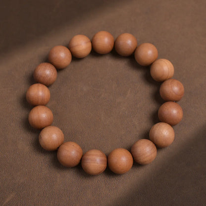 Old Mountain Lucky Sandalwood Prayer Beads Bracelet