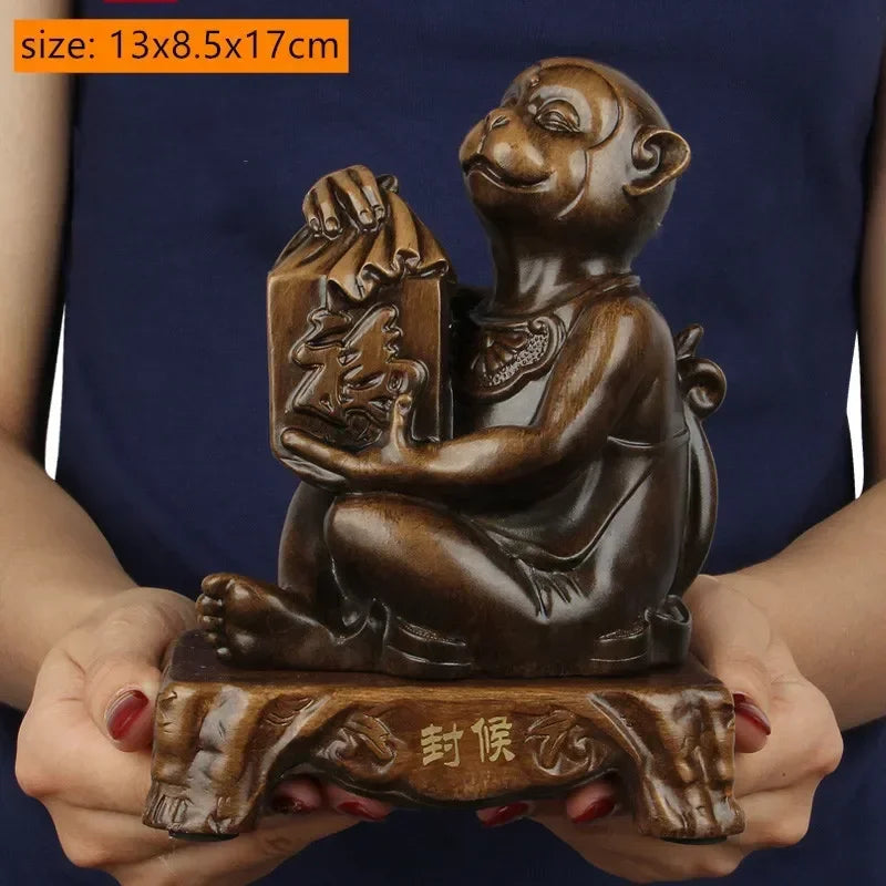 风水招财虎摆件｜镇宅纳福办公桌树脂工艺装饰