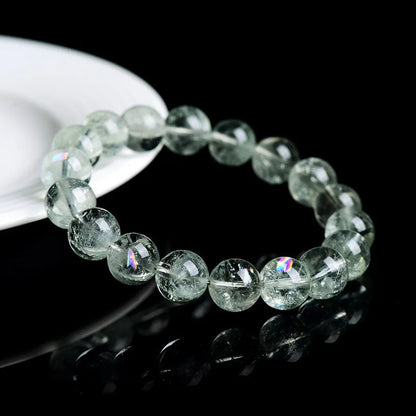 Rainbow Crystal Prosperity Bracelet | Big Crystal Wealth Beads