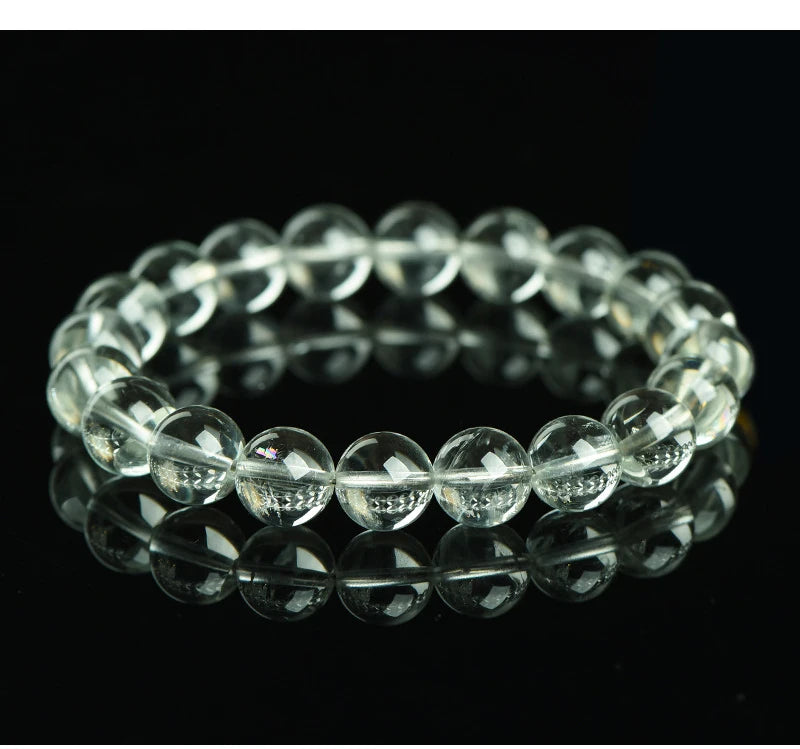 Rainbow Crystal Prosperity Bracelet | Big Crystal Wealth Beads