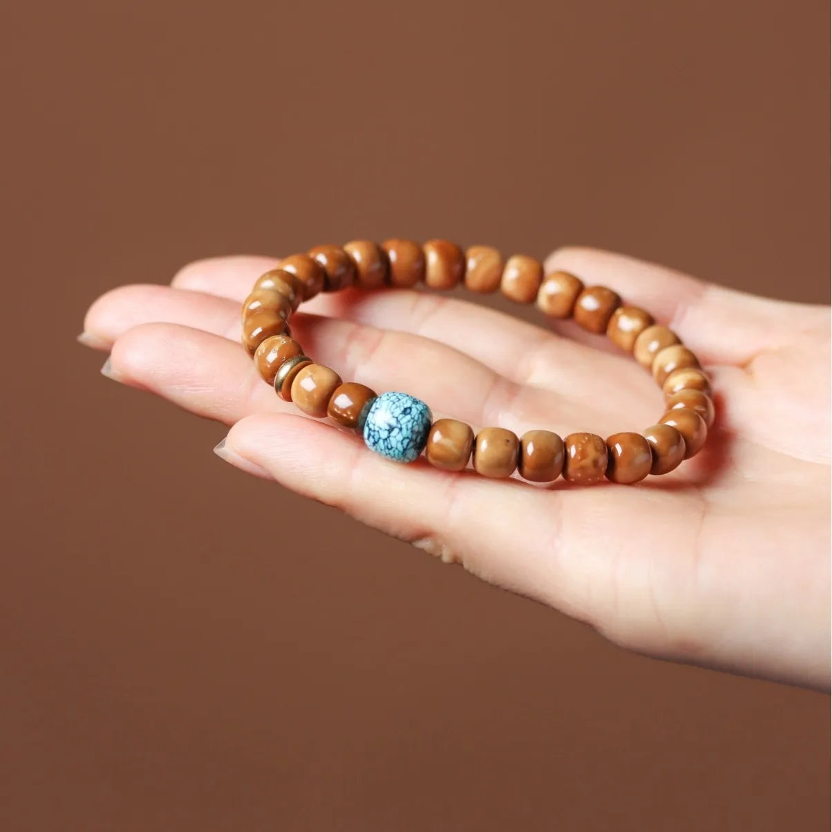 Gobi Bodhi Pearl Prayer Bracelet Desert Talisman