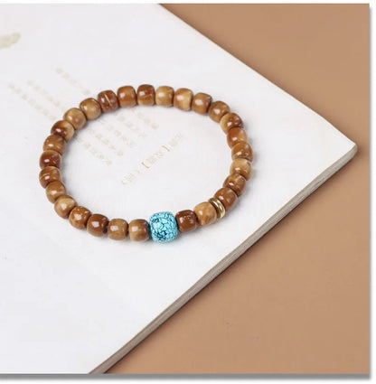 Gobi Bodhi Pearl Prayer Bracelet Desert Talisman