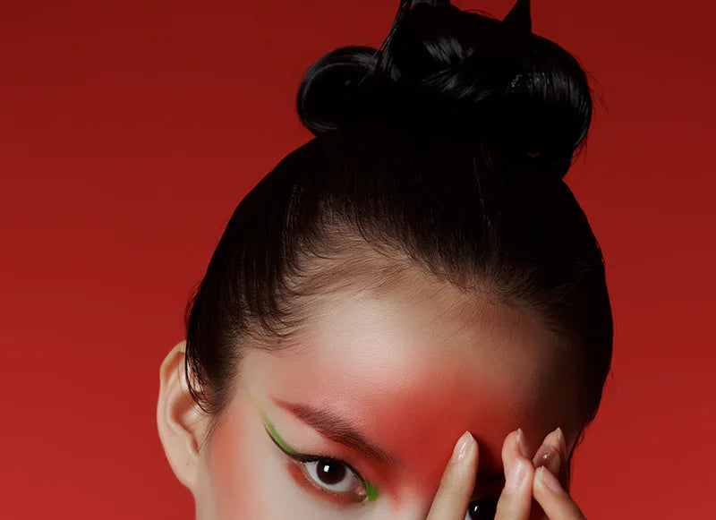 Natural Hetian Jade Bracelet for Women｜Silver & Gold-Plated Accents