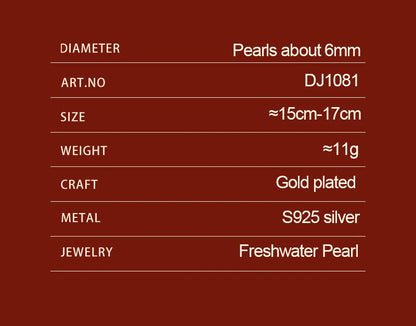 Freshwater White Pearl Hand-Strung Bracelet｜Mother's Day Gift