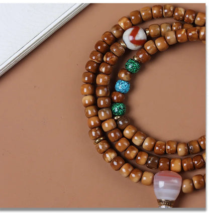 Natural Bodhi Multi-Circle Buddhist Bracelet for Men & Women