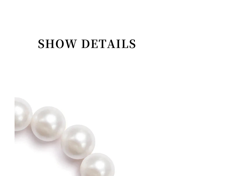 White Natural Freshwater Pearl Strand Bracelet｜Feng Shui Elegance