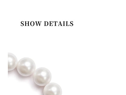 White Natural Freshwater Pearl Strand Bracelet｜Feng Shui Elegance