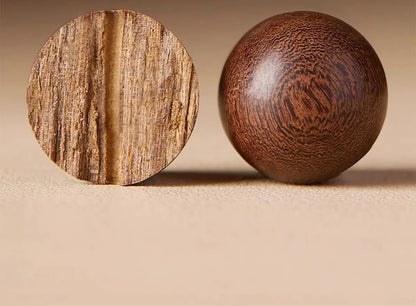 天然金丝楠木佛珠手串｜男女沉香木质念珠护身