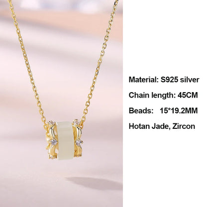 Natural A-Grade Jade Beaded Bracelet — Couple Amulet Gift