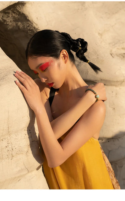 Natural Jade Emerald 10mm Green Bead Bracelet | Feng Shui Charm