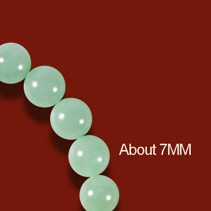 Natural Myanmar & Hotan Yellow Jade Bead Bracelet｜Plum Blossom Charm for Protection