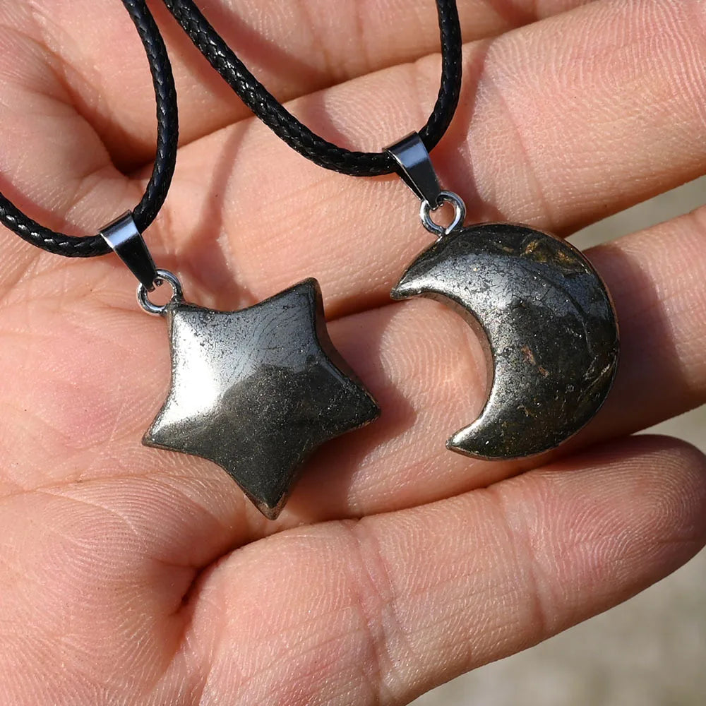 天然黄铁矿心形吊坠｜愚人金招财护主开运幸运挂件