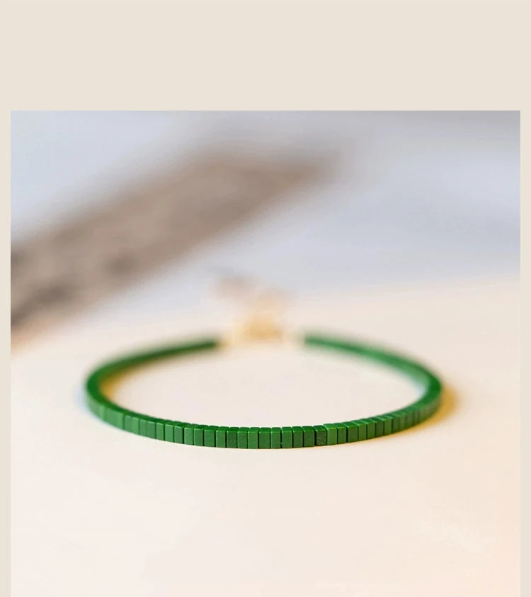 Lapis Lazuli Gem Choker — Small Stone Clavicle Necklace