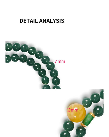 Hetian Jade Peace Buckle Bracelet — Valentine's Light Gift