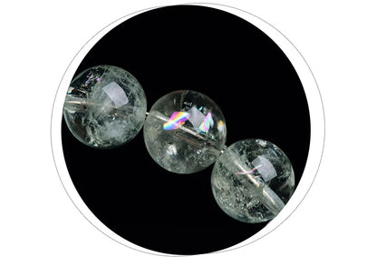 Rainbow Crystal Prosperity Bracelet | Big Crystal Wealth Beads