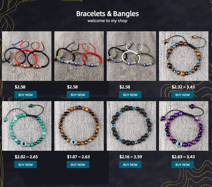 4mm虎眼石三层编织手链｜灵性护身开运手环