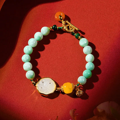 Hand-Braided White Jade Bracelet｜Adjustable Delicate Gift