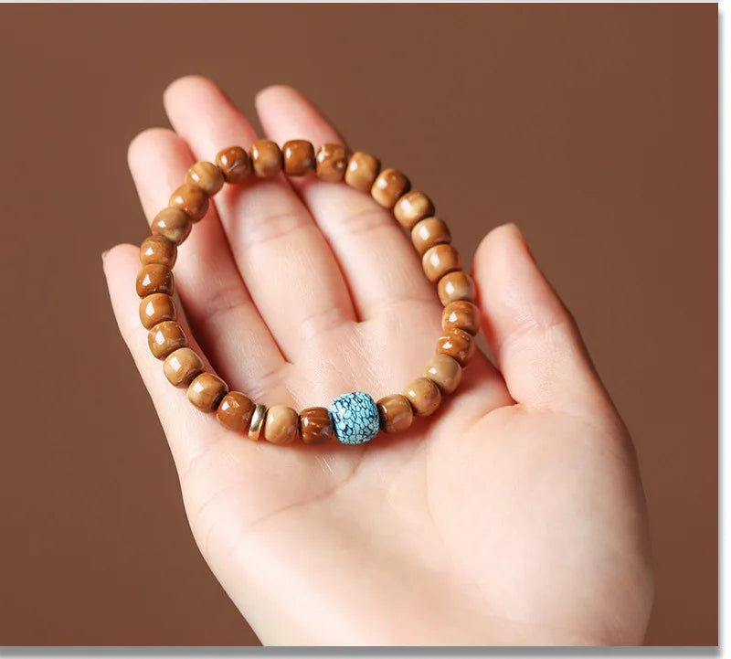 Gobi Bodhi Pearl Prayer Bracelet Desert Talisman