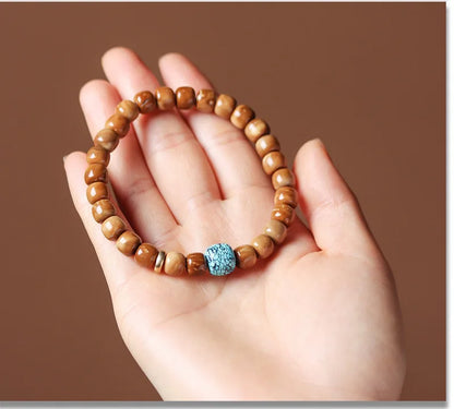 Gobi Bodhi Pearl Prayer Bracelet Desert Talisman