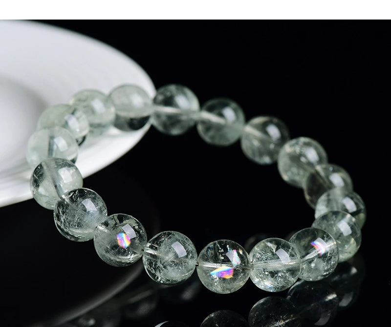 Rainbow Crystal Prosperity Bracelet | Big Crystal Wealth Beads