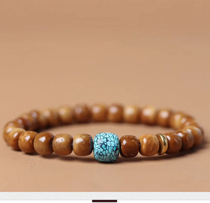 Gobi Bodhi Pearl Prayer Bracelet Desert Talisman