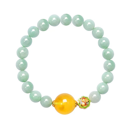 Timeless S925 18K Gold-Plated Beaded Bracelet — Statement Elegance