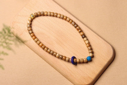 Gobi Bodhi Pearl Prayer Bracelet Desert Talisman