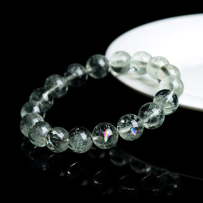 Rainbow Crystal Prosperity Bracelet | Big Crystal Wealth Beads