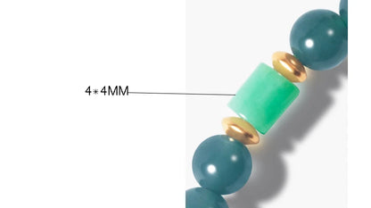 Hotan Jade & Tibetan Silver Bracelet — Light Luxury Amulet