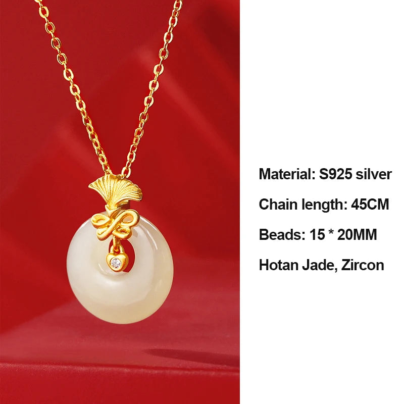 Natural Hetian Jade Carnation Bracelet — Mother's Day Gift