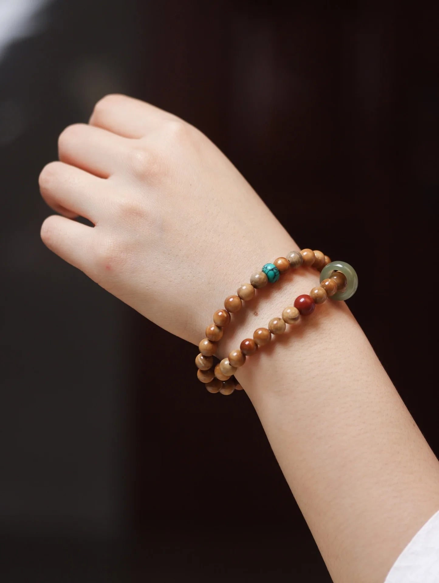 Natural Bodhi Multi-Circle Buddhist Bracelet for Men & Women