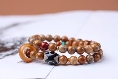 Natural Bodhi Multi-Circle Buddhist Bracelet for Men & Women