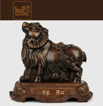 风水招财虎摆件｜镇宅纳福办公桌树脂工艺装饰