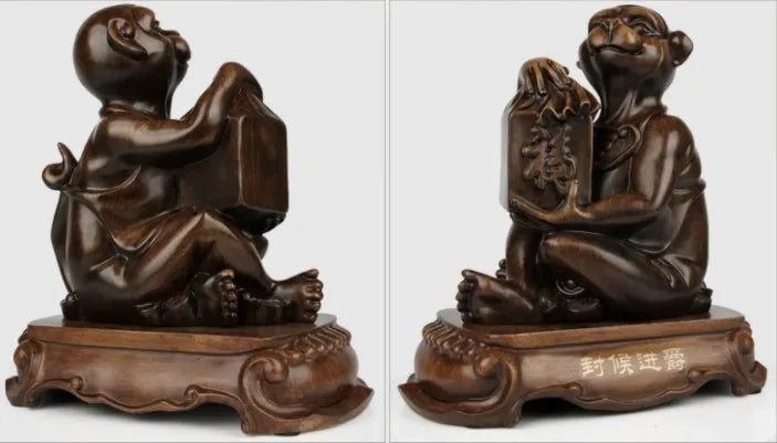 风水招财虎摆件｜镇宅纳福办公桌树脂工艺装饰