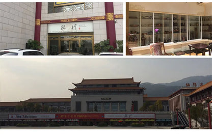 Antique Wood Circle Bracelet with Mother-of-Pearl Luck Charm