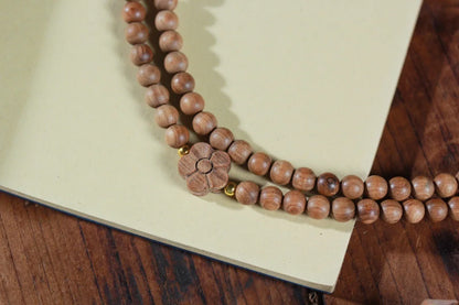 Old Sandalwood Prayer Beads Bracelet – Feng Shui Talisman