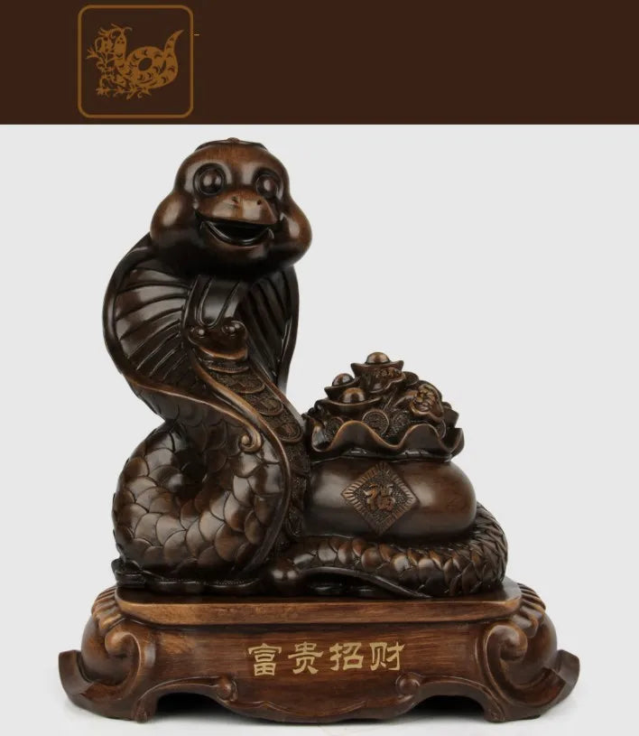 风水招财虎摆件｜镇宅纳福办公桌树脂工艺装饰