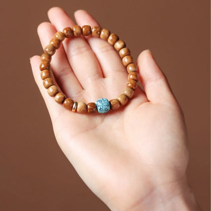 Gobi Bodhi Pearl Prayer Bracelet Desert Talisman