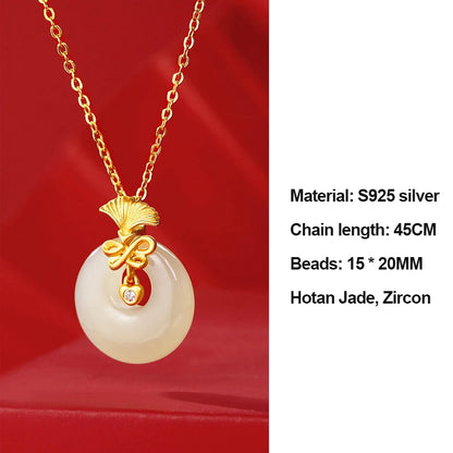 Natural Hetian Jade Carnation Bracelet — Mother's Day Gift