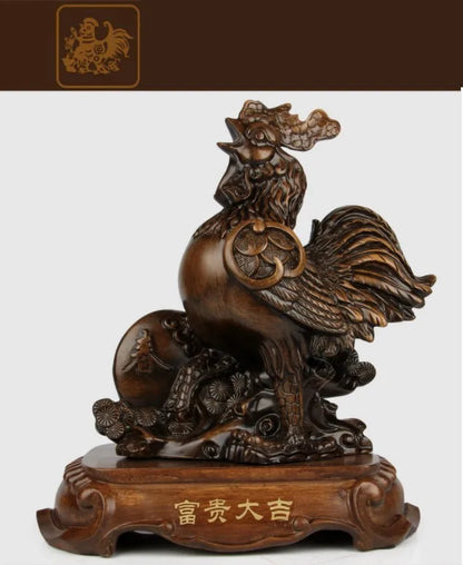 风水招财虎摆件｜镇宅纳福办公桌树脂工艺装饰