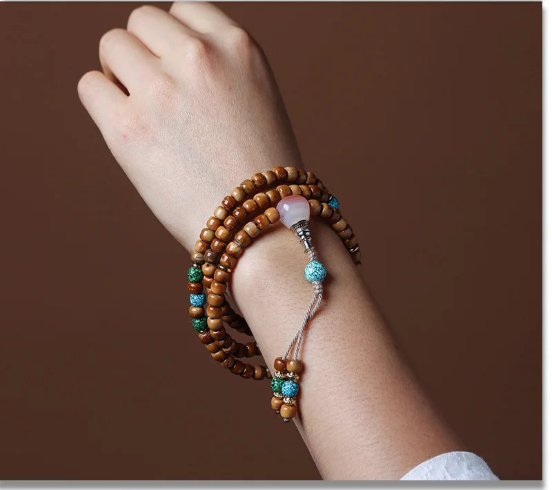 Natural Bodhi Multi-Circle Buddhist Bracelet for Men & Women