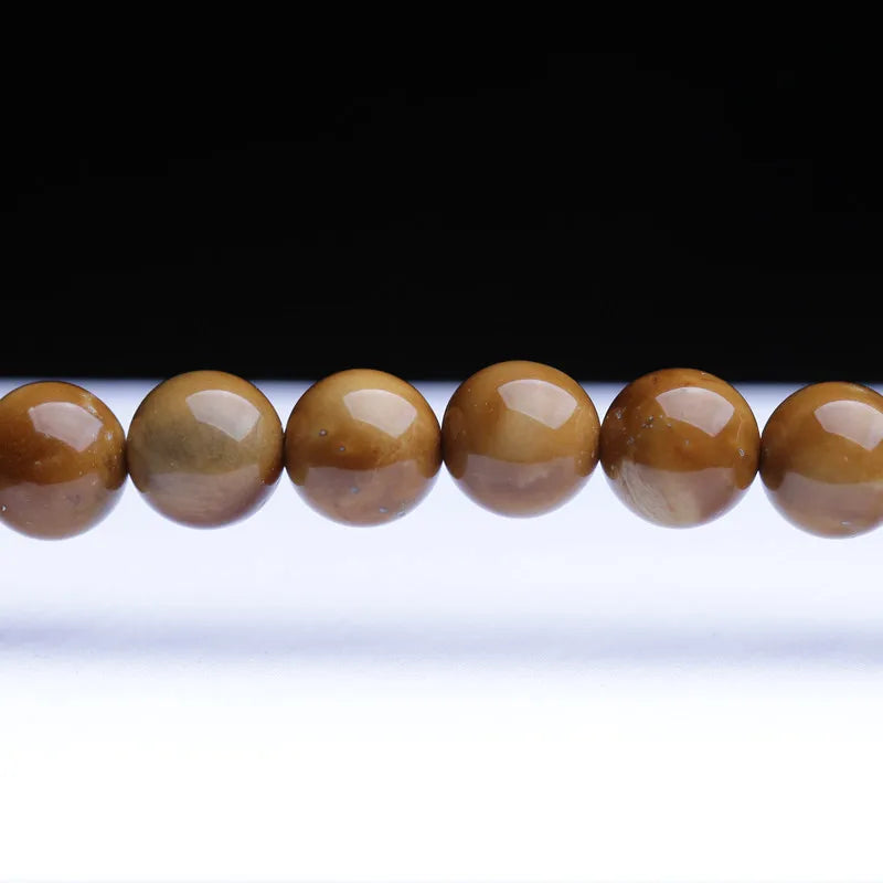 Hotan Jade 8mm Double-Layer Buddhist Bracelet｜Feng Shui Amulet