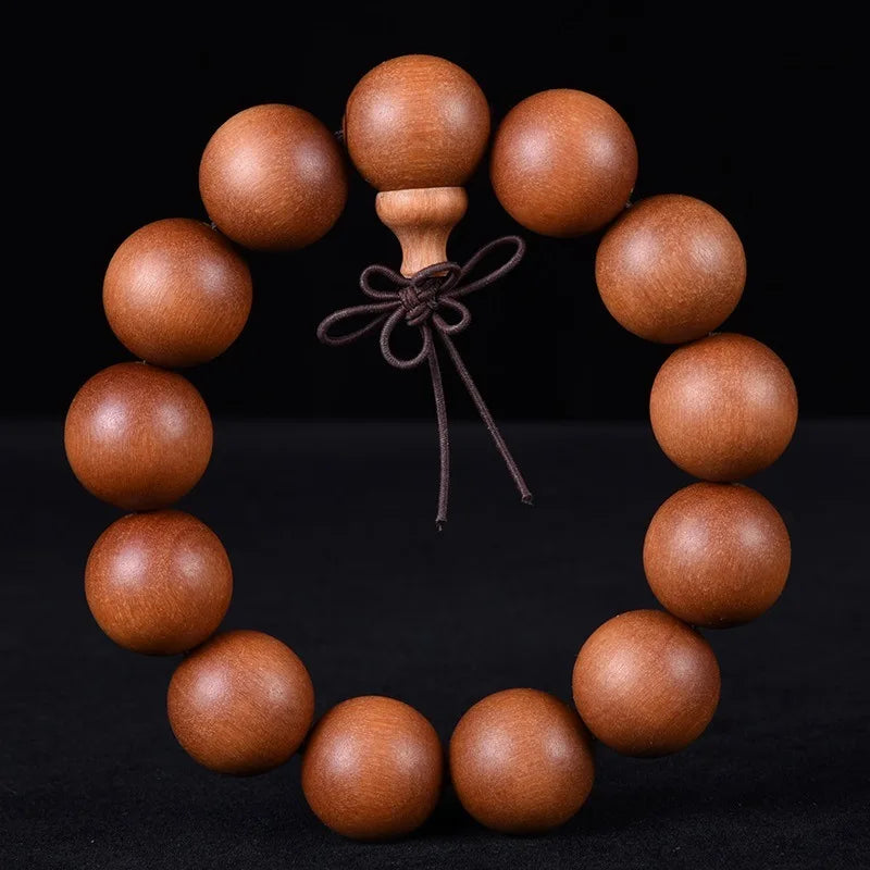 Old Mountain Lucky Sandalwood Prayer Beads Bracelet