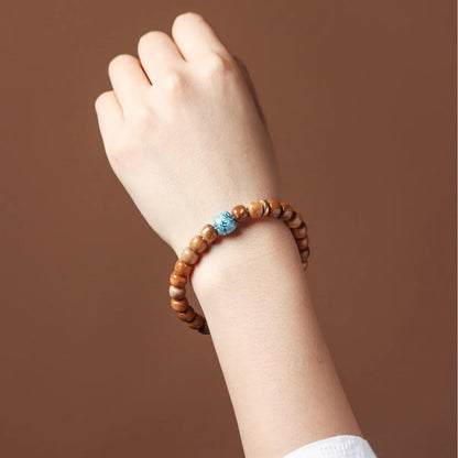 Gobi Bodhi Pearl Prayer Bracelet Desert Talisman