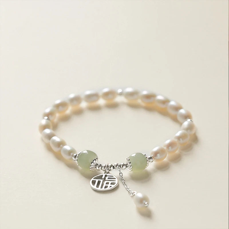 Exquisite Pearl Bracelet for Women | Feng Shui Elegance