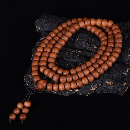 Old Mountain Lucky Sandalwood Prayer Beads Bracelet